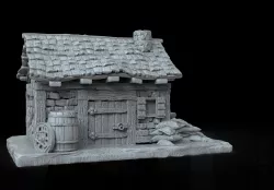 MEDIEVAL HOUSE STL