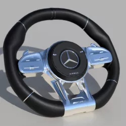 Mercedes AMG steering wheel