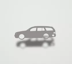 Mercedes Benz w210 E key chain