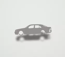 Mercedes Benz w210 E key chain
