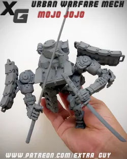 Mighty Mojo Hojo Print Ready over 100mm 3D print model