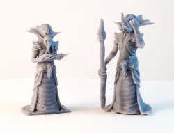 Mind Flayer - 3D printable character - 2 Poses 3D print model