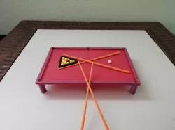 miniature pool table