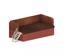 Model Railway Coal Loading Platform