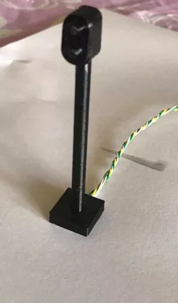 Model Trains Scale HO 2 Positions Traffic Light