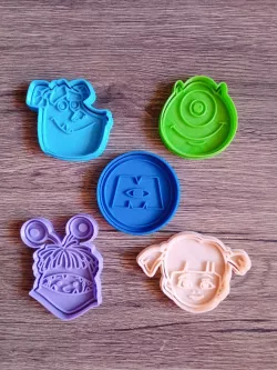 MONSTERS INC COOKIE CUTTERS