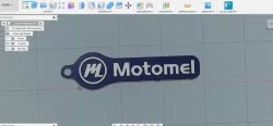 Motomel key ring