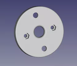 Motor adapter for Mini Jet Boat