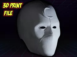 Mr Knight Cosplay Moon Knight Helmet 3D print file Mask 3D print model
