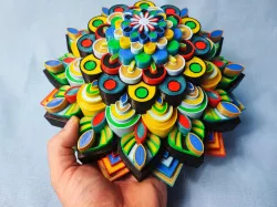 Multicolor Mandala 8 color version from Mosaic