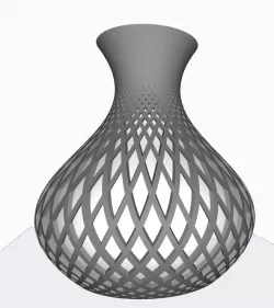 Multicolor vase