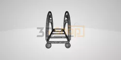 Napkin Holder - Napkins, Kitchen tool, Dining table, Desk decoration, 3D Scan, STL File