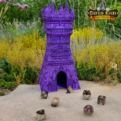 Necromancer Dice Tower - SUPPORT FREE!