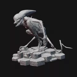 Neomorph statue
