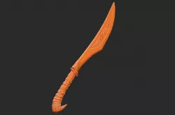 Nordic Dagger Skyrim Life Size Prop STL