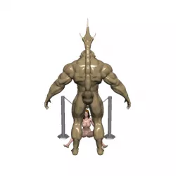 Ogre want to fuck a little woman