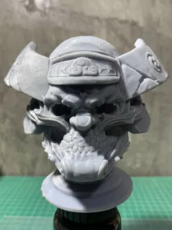 Oni Yokai Demon head
