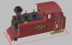 OO9 Freelance Fowler style Locomotive