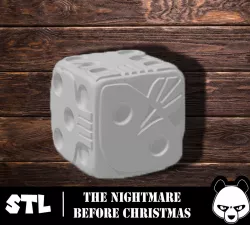 Oogie boogie's dice / STL files 3D Model / The Nightmare Before Christmas Cosplay