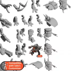 Ork Walker Library for Udo's Customizer