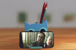 PENCIL_HOLDER_PHONE_STAND STL FILE