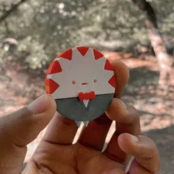 PepperMint Butler Keychain