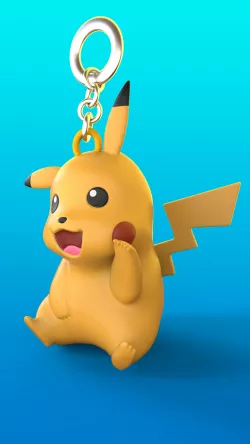 Pikachu keychain