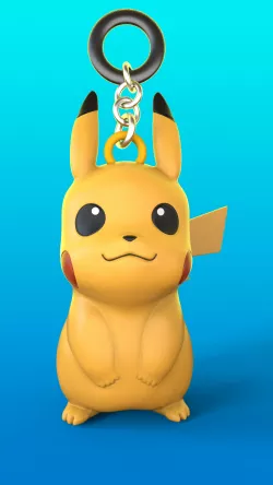 Pikachu keychain