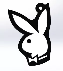 PlayBoy Keychain