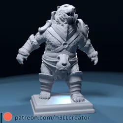 Polar bear warrior
