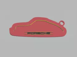 Porsche Keychain