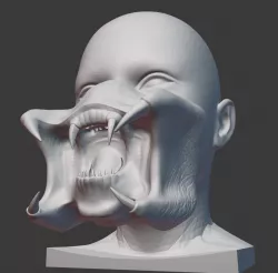 Predator mask. Predator mask