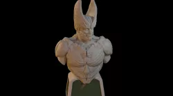 Realistic Perfect Cell Bust DBZ