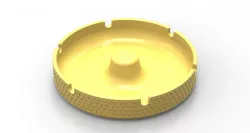 Resin ashtray