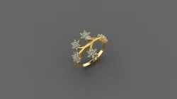 RING BOUQUET OF FLOWERS