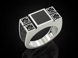 Ring with onyx 060521