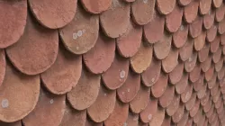 Round tile texture roller