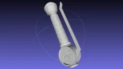 RWBY Ozpin Cane Model 3D