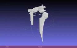 RWBY Ren Gun Basic Model