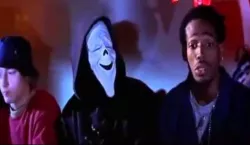 Scary movie mask