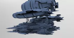 Sci-Fi Cargo ship 5