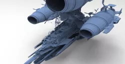 Sci-Fi Cargo ship 6