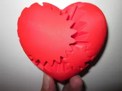 Screwless Heart Gears