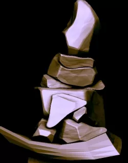 Simple rock formation