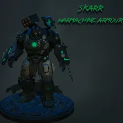 Skaar Warmachine Armour - MCP Scale