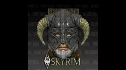 Skyrim Dragonborn Iron Helmet