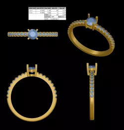 Solitary Beutyfull Looking Ring