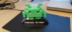 Space Invaders alien design (Crab)