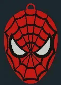 Spiderman keychain