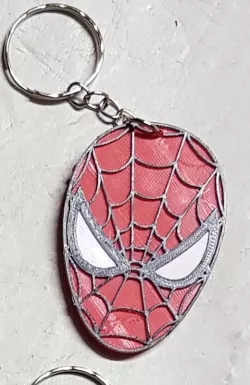 Spiderman keychain